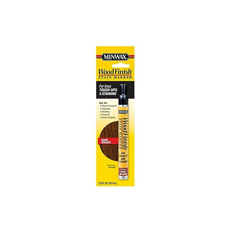 Minwax Wood Finish Semi-Transparent Dark Walnut Oil-Based Stain Marker 0.33