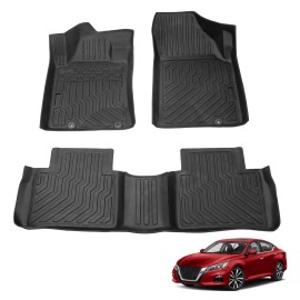 Freedom Road Auto Parts All Weather Floor Mat Liner for 2014-2015 Nissan Altima 2016-2020 Nissan Maxima