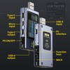 USB Tester 4-28V 7A LCD USB A&C Voltage Current Power