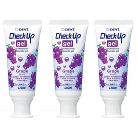 Lion Check Up Gel Grape 2.1 oz (60 g) (3 Pack)