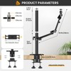 TARION Camera Arm Mount Desk Stand: Heavy Duty DSLR Desktop