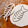 BAKERLOGY Bone Cookie Cutter - Detailed Cookie Cutter Design for