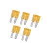 Partuto 5pcs 5A 5Amp Car Mini Blade Fuses for Boat