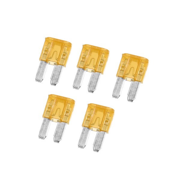 Partuto 5pcs 5A 5Amp Car Mini Blade Fuses for Boat