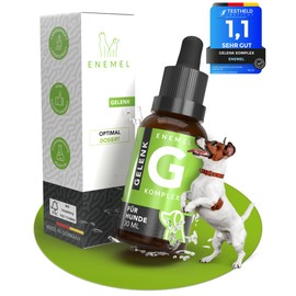 ENEMEL® Gelenk Komplex für Hunde [30ml] | Innovation durch Tropfen | Gelenkkomplex Hund | Made in Germany