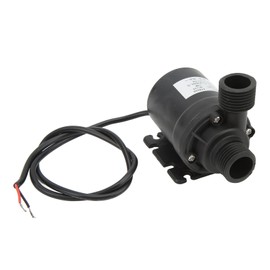 Brushless Water Pump DC12V 16.4ft Lift Height I68 Waterproof Low Noise Submersible Pump for Fountain Pool Aquarium