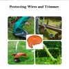 MOECSHSY Trimmer Spool Cover Cap,Durable Spool Cap for Worx Compatible