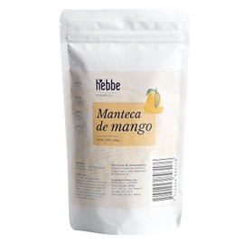 HEBBE - Manteca de Mango 1kg  Nutricin Antioxidante  Protege de Rayos UV  Ideal para Piel Sensible  Regenerador Natural  Frmula Rica y Cremosa.       