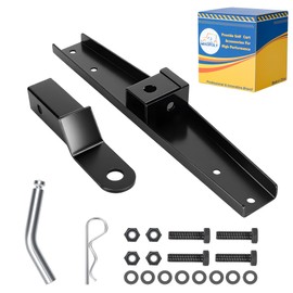 MIXOPOLY Golf Cart Trailer Hitch for EZGO TXT/Medalist Gas and Electric 1994-up, Heavy Duty Rear Bumper Trailer with Receiver, No Drilling Required