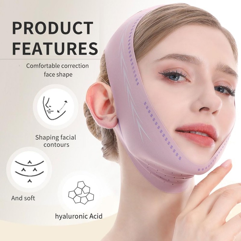 Fovcos V Line Lifting Mask, V Shaped Face Mask, V