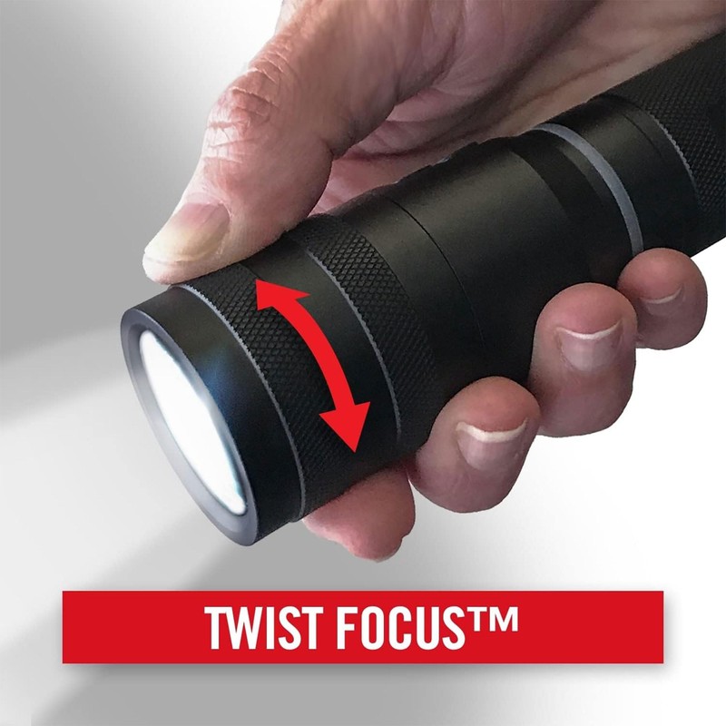 Coast G450 1630 Lumen Twist Focus with Pure Beam and