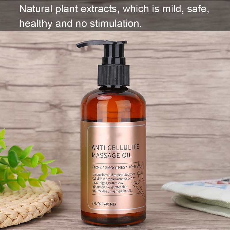 240ml MELAO Massage Essential Oil Moisturizing Body Metabolism Massage Oil