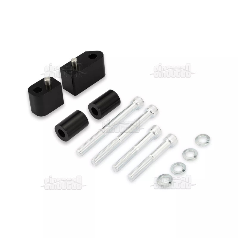SI 1-1/4'' Driver Floorboard Spacer Extensions For Harley 09-24 Touring