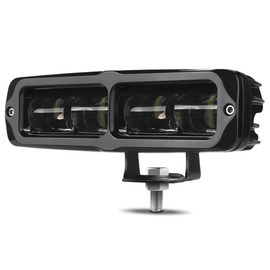 RACBOX 6 Inch LED Light Bar Pods, 30W Fog Driving Off Road Lights LED Work Lights Slim Spot Single Row Light Bars For Truck ATV SUV UTV Boat