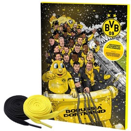 BVB Comic Calendar Christmas Calendar Advent Calendar + 2 Pairs of Fan Shoelaces