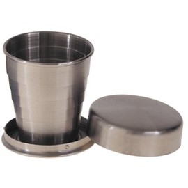 MFH Stainless Steel Telescopic Drinking Cup 40ML