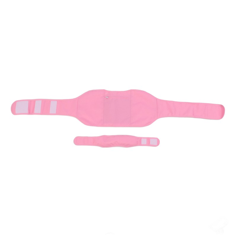 Castor Oil Pack Wrap Waterproof Oil Proof Adjustable Elastic Strap