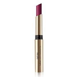 L'BEL - Infini Labial Color Cherry Wine 2 g, De Larga Duración, con Ácido Hialurónico, Labial de Color Intenso con Acabado Mate, Aporta Hidratación, Sensación Ultra Confortable, Look Moderno