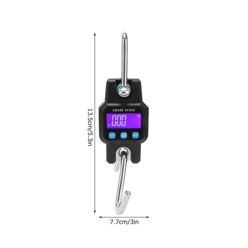 Multifunctional Crane Scale Portable Express Scale APP Charging 300kg/50g Alarm