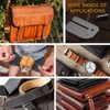 TLKKUE Leather Stitching Punch Aid Plate Leather Working Tools for