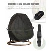 Double Egg Chair Cover Waterproof Hanging Egg Chair Covers Patio