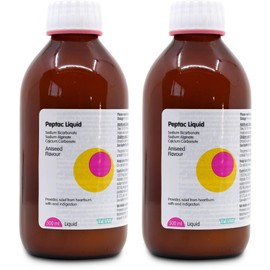 Generic 2 X Peptac Aniseed Liquid x 500ml | Heartburn Reflux