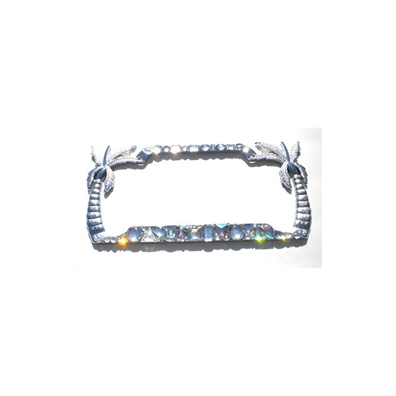 Palm Trees Chunky Mix AB and Clear Crystal Rhinestone License