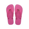 Havaianas Unisex Brazil Logo Flip Flops, Pink River, 33/34 EU