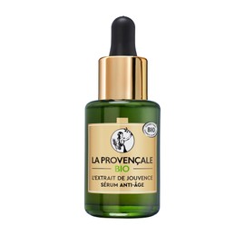 La Provençale Bio L'Extract de Jouvence Anti-Aging Serum - Hyaluronic Acid and Oil, Organic Olive Pulp & Organic Olive Leaves - For All Skin Types Even The Most Sensitive - 30 ml