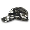 MM Collections Grey Camo Cadet Hat Fatigue Basic Training Round