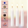 Ner Mitzvah Classic White Taper Candles – 5 Inch Candles
