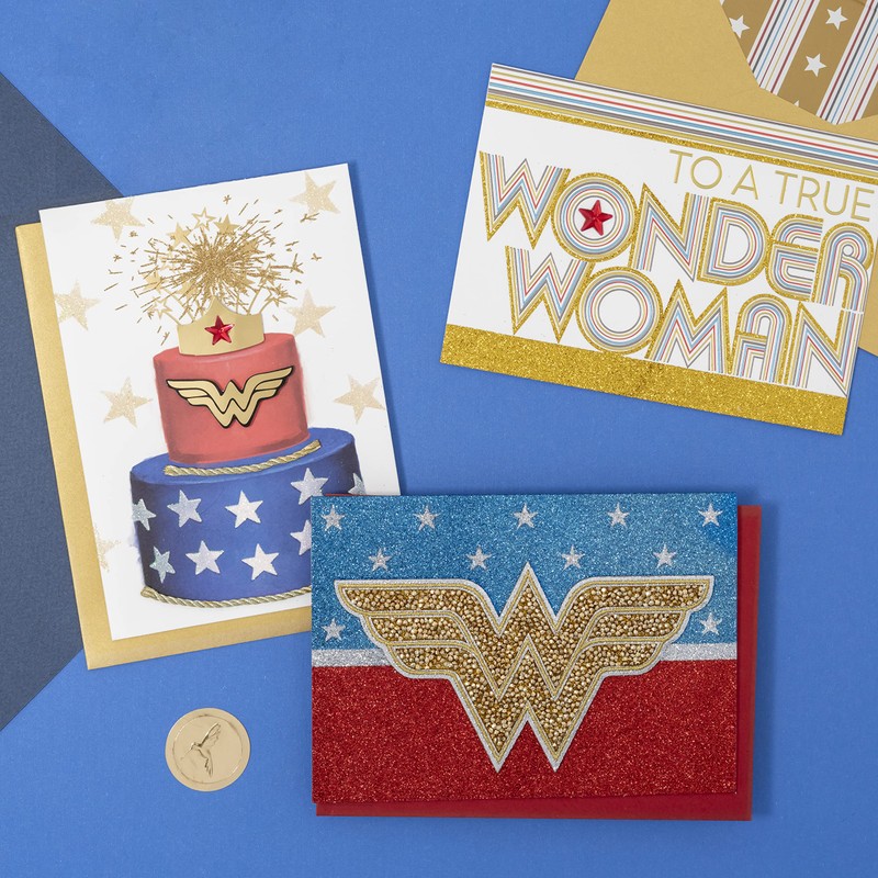 Papyrus Blank Wonder Woman Card for Her (True Wonder Woman)