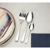 Hampton Forge Swirl 58-Piece Flatware Set,
