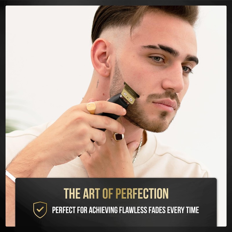 NOVAH Hair Trimmer Gold Replacement Blade (Gold)