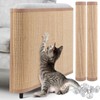 Newwiee 2 Pcs Cat Scratch Furniture Protector Mat Sofa Couch
