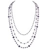 Firstmeet New Long Chain Multi Layer Fashion Glass Beads Handmade