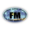 (x3) 2x3 inch Stickers | FM Fort Morgan Alabama Ocean,