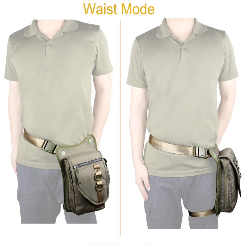 Thigh Bag, Larswon Leg Pouch Bag Thigh Pack Bag Tactical