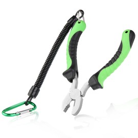 LEONTOOL Hand Pressor, Fishing, Crimping Pliers, Fishing Pliers, No Rust, Wire Sleeve, Crimping Tool, Sleeve Crimping Tool, Crimping Tool Sleeve, Crimping Capacity, 0.03 - 0.05 inches (0.8 - 1.2 mm),