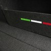 Car Rear Trunk Organizer Side Divider Board Sticker fits for