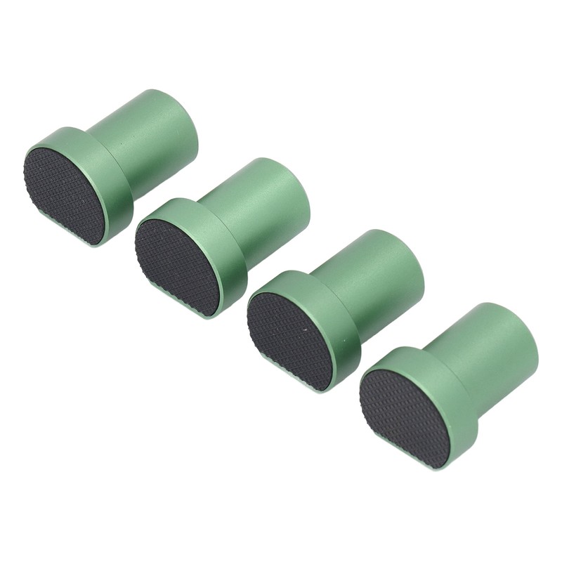 4Pcs 20mm Woodworking Bench Dogs Aluminum Alloy 2 Flat Sides