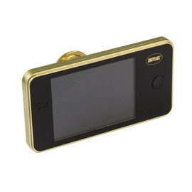 Amig - Digital Door Viewer with 3.2 Inch LCD Display DWR 3.2 HD Video Camera Spy Easy Installation and Use Spy: 14-30 mm Gold Colour
