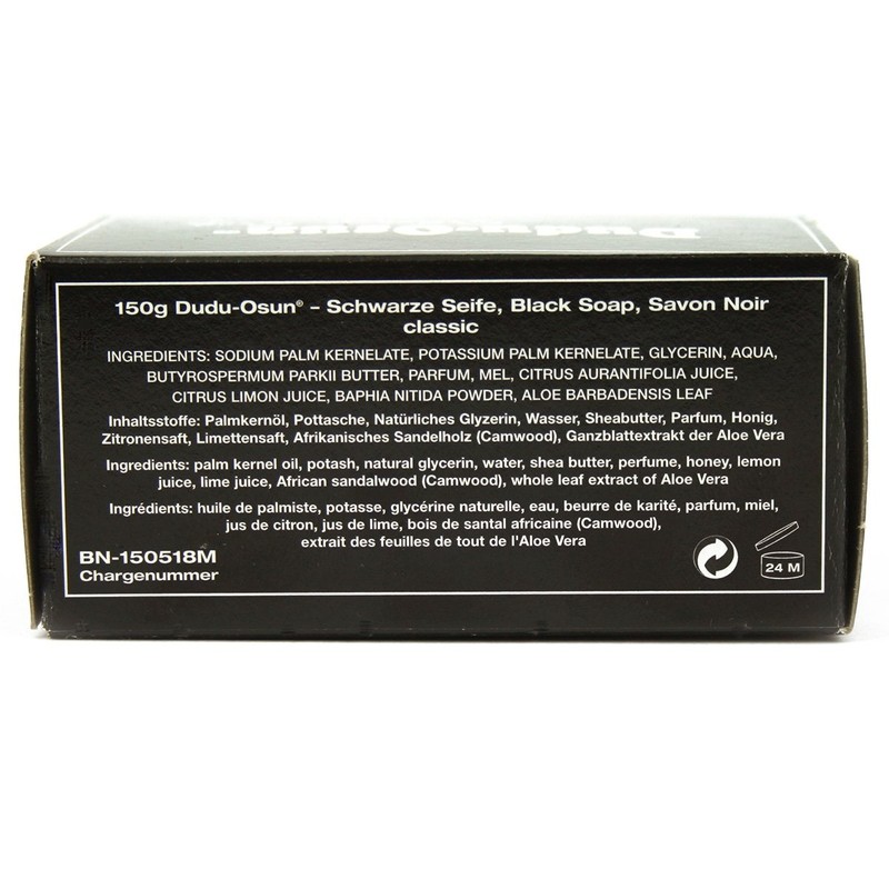 Pack of 3 Dudu Osun – Black Soap from Africa,