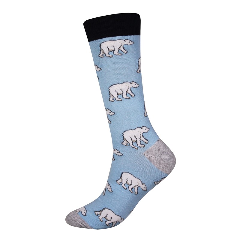 Cansok - Paquete de 2/4 calcetines divertidos para hombre, Osos