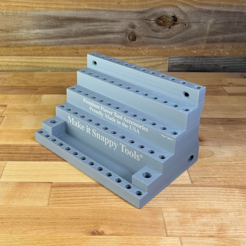 Make it Snappy Benchtop or Wall-Mount Bit Organizer - Neatly