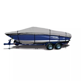 EliteShield Bayliner capri 1950 Bowrider Trailerable Boat Storage Cover All Weather - Navy