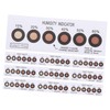 iplusmile 10pcs Advanced Smd Technology Point Humidity Indicator Cards Reusable
