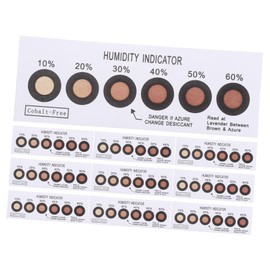 iplusmile 10pcs Advanced Smd Technology Point Humidity Indicator Cards Reusable Home Moisture Monitoring Tool