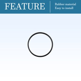 QUARKZMAN 26 mm x 23 mm x 1.5 mm Nitrile Rubber O-Rings x 10 Pieces Round Sealing Washer for Tap Plumber Repair Seal Connection [Black]