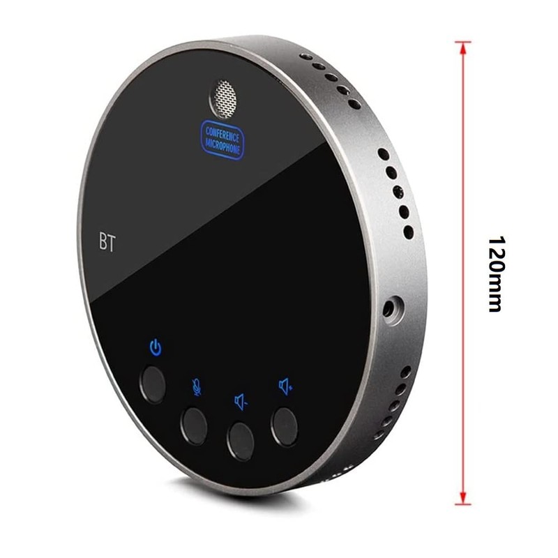 eppfun SK001 MAX Bluetooth Speakerphone with Mic, 360° Voice Coverage